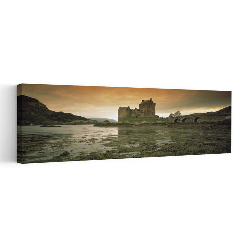 Château d'Eilean Donan, Écosse, H 12 po x l 36 po