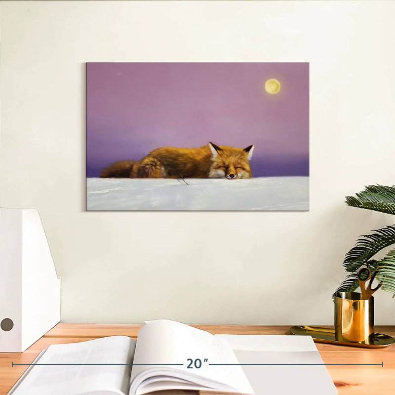 Brampt Dreamweaver Fox, 8" H x 12" W