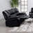 Elodie Black Upholstered Motion Reclining Loveseat-1371116983-1371116977