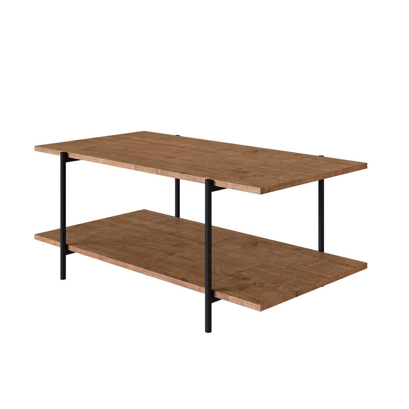 Table basse industrielle de 35,5 pouces Canham