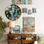 Horloge murale en forme de papillon Waterfall