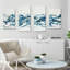 Into The Blue - reproduction de 4 pièces-840246909-840246911