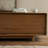 Retro simple solid wood TV cabinet