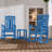 Outdoor Patio HDPE Rocking Adirondack Chair-930783616