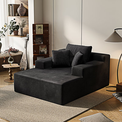 Chaise rembourrée pour canapé-lit
