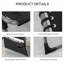 Chaise longue pliante rembourrée Outsunny-292645798