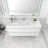 60'' Single Bathroom Vanity with Acrylic Top-47601370