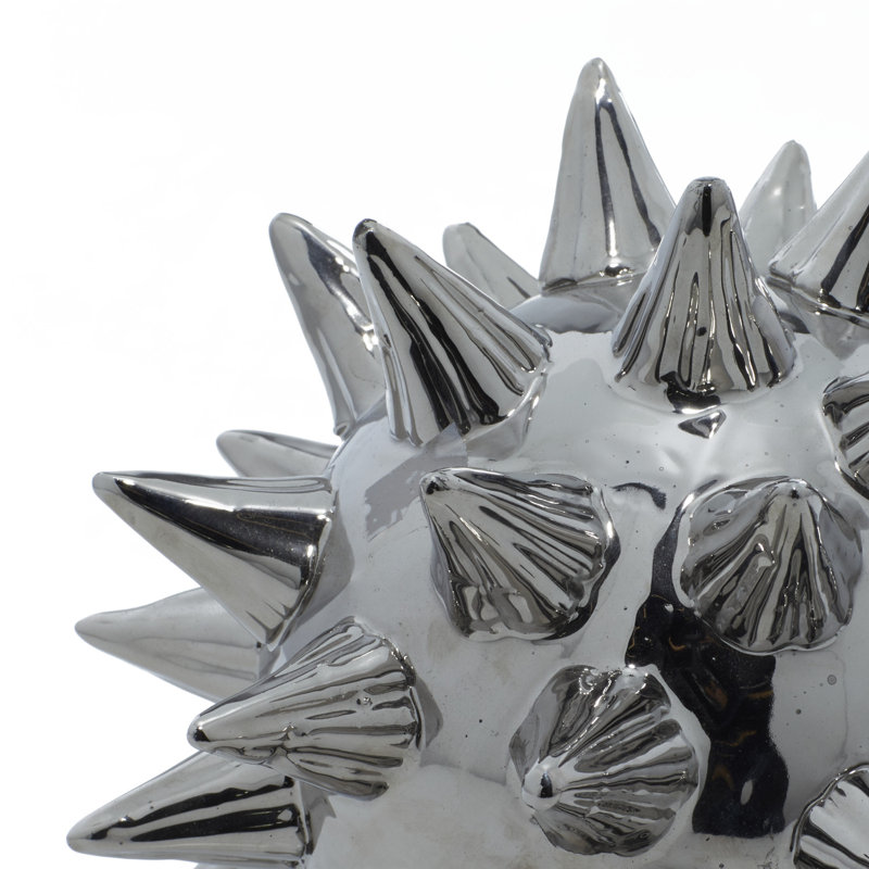 Ensemble de 3 figurines en céramique Arroyo, Argent