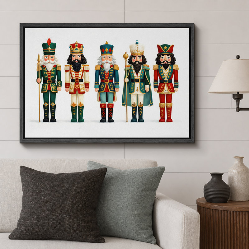 Art de Noël casse-noisette, images de chambre de bébé, impression sur toile encadrée, H 16 po x l 24 po x P 1,5 po