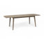 Table de salle à manger d'extérieur extensible en bois d'acacia (table seulement)