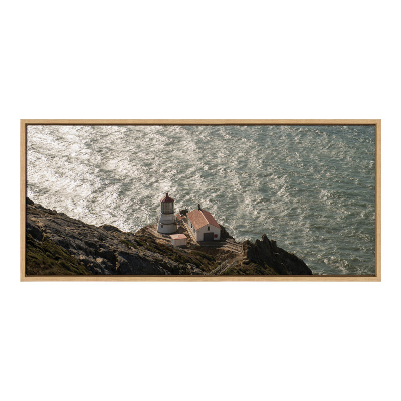 Corrales Coastal Beach Photography Framed Canvas Wall Art