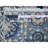 2'6" x 7'11" Duke Blue Aryana Mamluk Design Hand Knotted Soft Wool Runner Rug