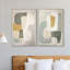 Oliver Gal Sunny Side Magnets Set Abstract - Heavy Gel Top Coat Framed Canvas Art-1953765956-1953765957