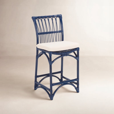 Zorianna Counter Stool with Cushion