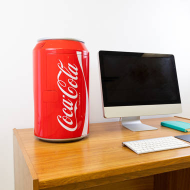 Coca-Cola USB Powered Single Can Retro Style Desktop Cooler - Red