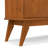 Draper 36"W Solid Wood Mid-Century Modern Entryway Storage Cabinet with Drawers and Adjustable Shelves