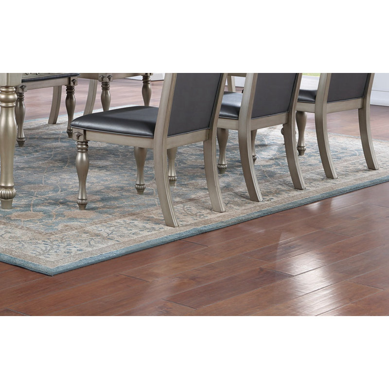 Ensemble de 2 chaises d'appoint Majestic, Gris, Argent