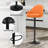 Adjustable Height Bar Stools, Modern Faux Leather 360° Swivel Chairs With Backrest For Kitchen Or Dining-1460101785