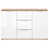 Oak Wotan/White Gloss