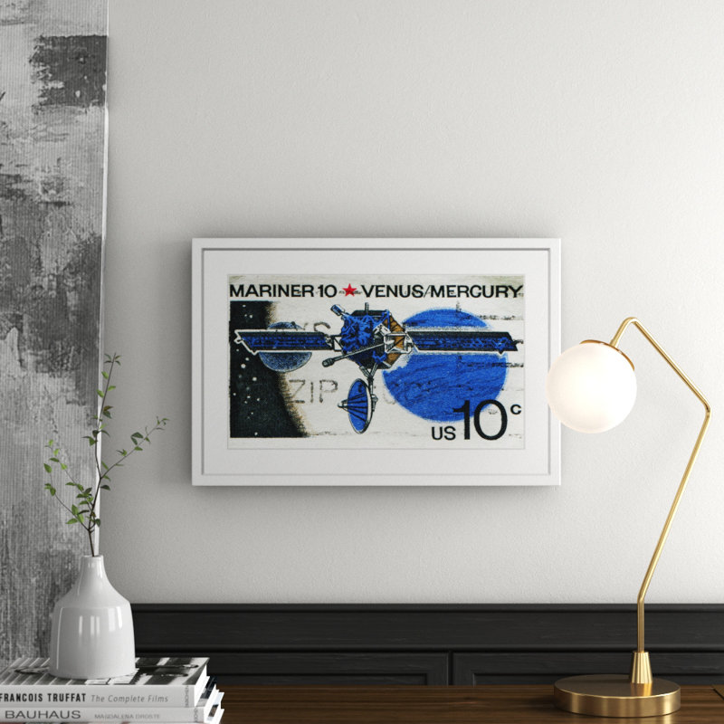 Mariner 10 - Print on Canvas, 41cm H x 61cm W x 3.81cm D