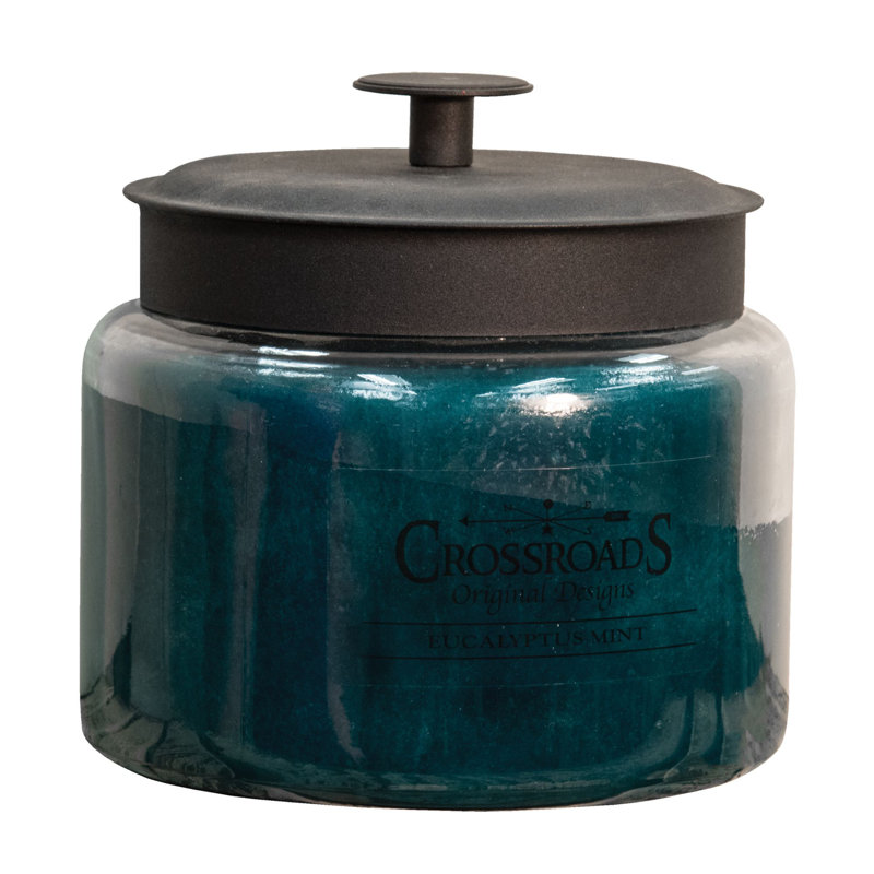 Eucalyptus Mint Scented Jar Candle