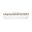 Hoisington 6-Light Flush Mount with Hammered Water Glass-608791822