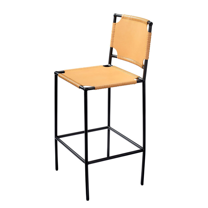 Asher Bar/Counter Stool, Bar Stool (29" Seat Height), Cashew