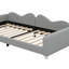 Lit de jour avec dossier en forme de nuage, structure de lit de jour rembourré, canapé-lit en tissu sherpa-1578509523-1578509522