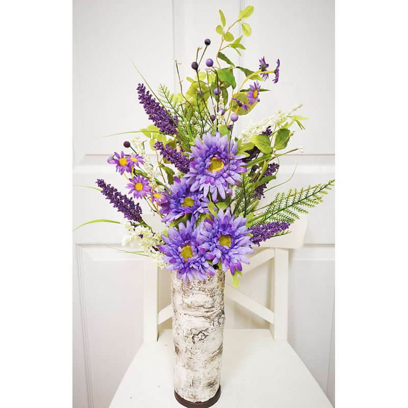 4 pièces de marguerite, Violet