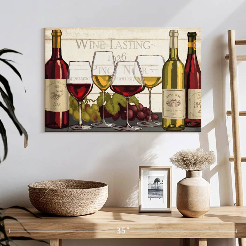 Yarlin Wine Tasting I, 16" H x 24" W