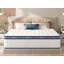 Matelas hybride confortable de taille simple avec ressorts ensachés individuellement pour un soutien ferme moyen et un sommeil réparateur-823218576-823218583
