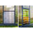 Palram - Canopia Glory 8' W x 16' D Premium Walk-In Hobby Twin Wall Polycarbonate Aluminum Frame Greenhouse Kit with Roof Vents - Gray-90988247