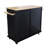 Robbe Solid Wood Top Kitchen Island