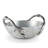 Arthur Court Designs Antler Aluminum Salad Bowl