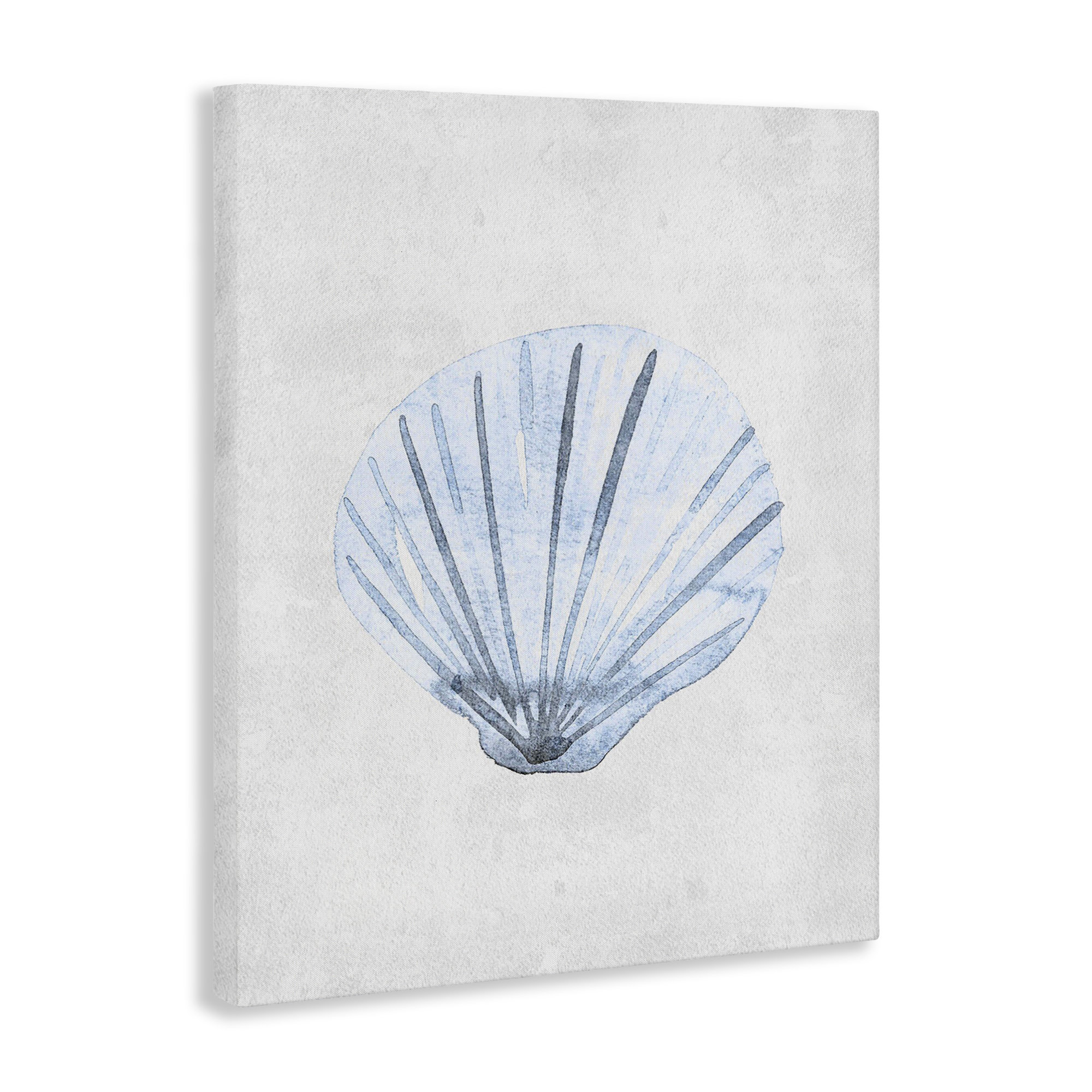 Rosecliff Heights Muted Clam Shell Subtlety Canvas, design by Camila ...