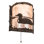 Applique murale à une lumière Meyda 20A346DEDBAC4D169D384AE04B0C2568 de la collection Butterfly, 40,00 po