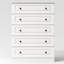 Commode 5 tiroirs moderne en bois l 29,5 po-1669916192