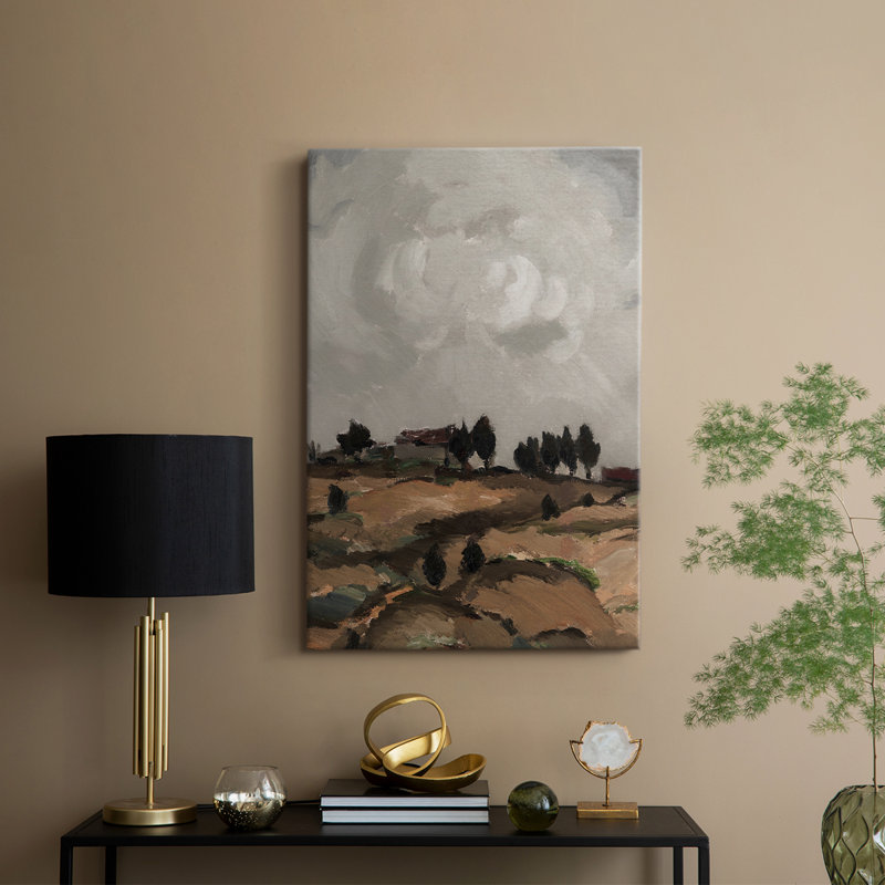 Paysage rétro CCxxxxi - Galeria Cavas, H 18 po x l 12 po