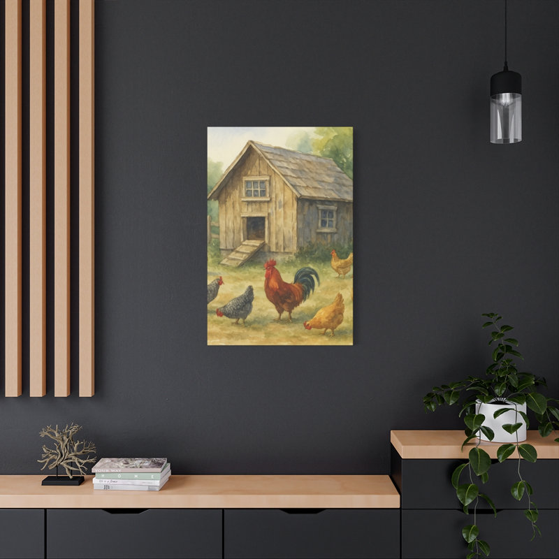 Aaroon Single Picture Frame Print on Canvas, 91.44 cm H x 60.96 cm W