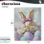 Toile de lapin de Pâques endormi avec œufs, conception de The Prints Vibe-436126209