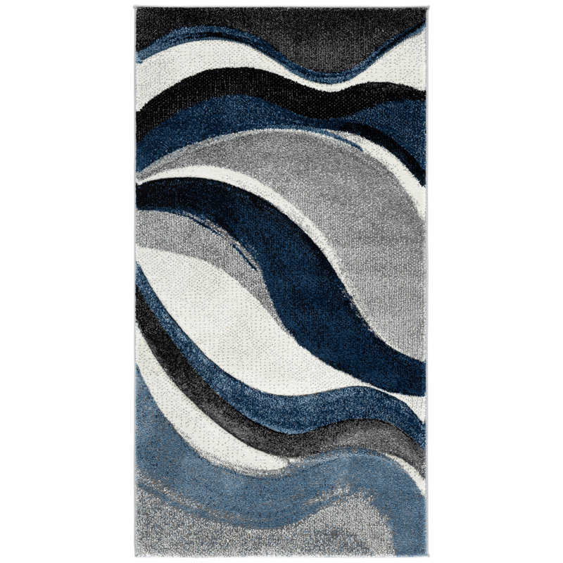 Tornillo Performance Abstract Rug, Rectangle 2 pi 7 po x 5 pi