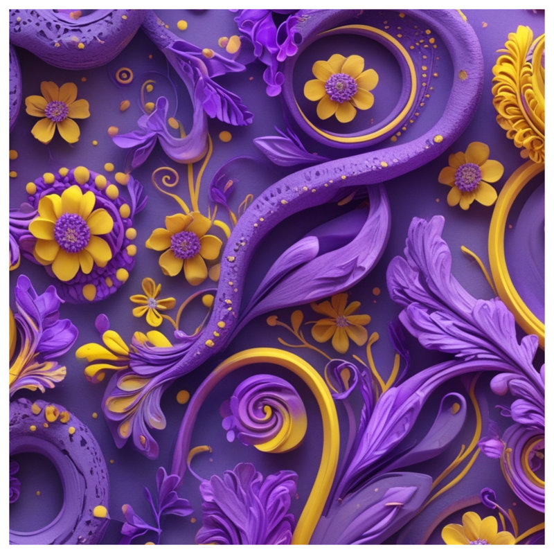 Couvertures mauves à tourbillons, 50in W x 60in H