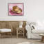 Chapeau de cow-boy sur cadre flottant rose, design par LSR Design Studio-1788977048-1788977044
