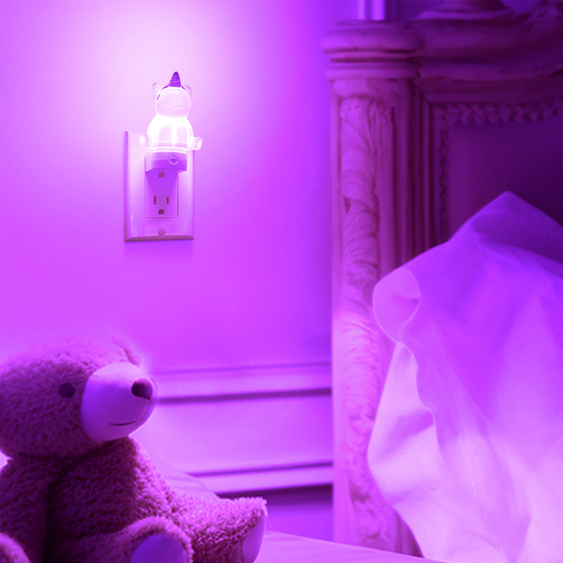 Ensemble de 2 veilleuses licorne pour enfants