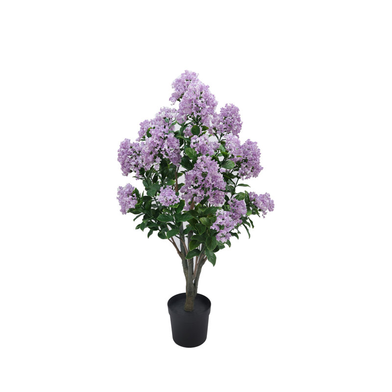 Artificial Purple Crape Myrtle 24-in