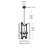 Adric 4 - Light Geometric Pendant-669421833