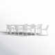Farrah Rectangular 8 - Person 102"-118" Long Dining Set