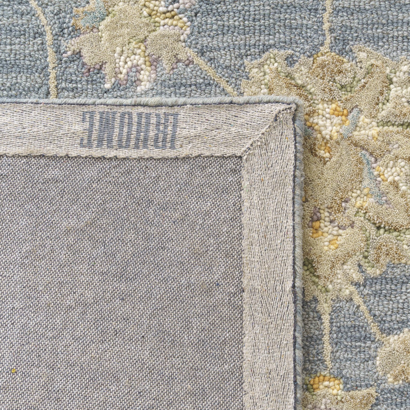 Tapis d'intérieur en laine touffeté à la main Traditional, Rectangle 5 pi x 7 pi 9 po