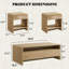 Ensemble de tables basses 3 pièces Dulane-931757713