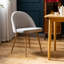 Sweeney 125.1cm H Velvet Upholstered Dining Chair-666836558